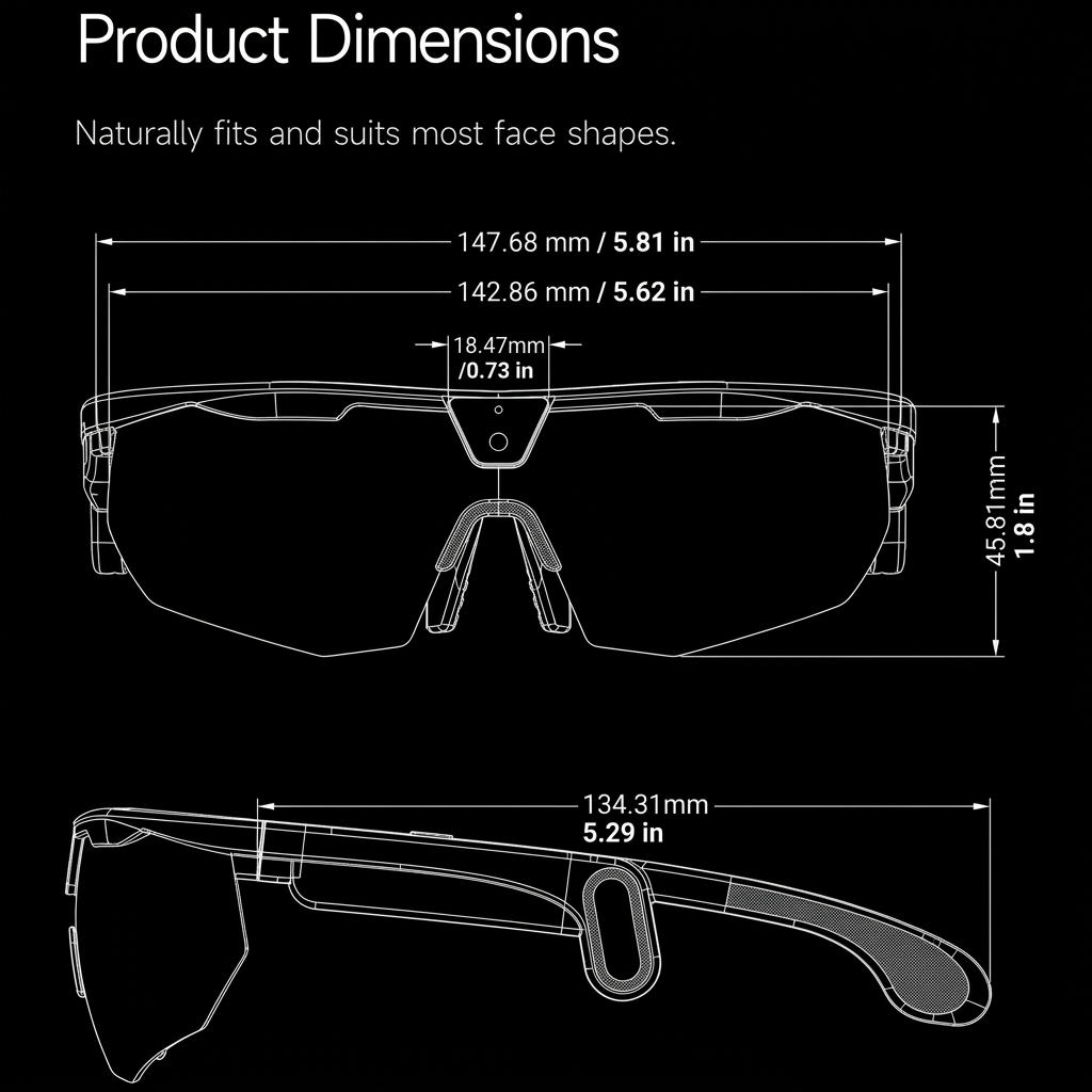 LENSIA Apex cotas y dimensiones del diseño ciclista